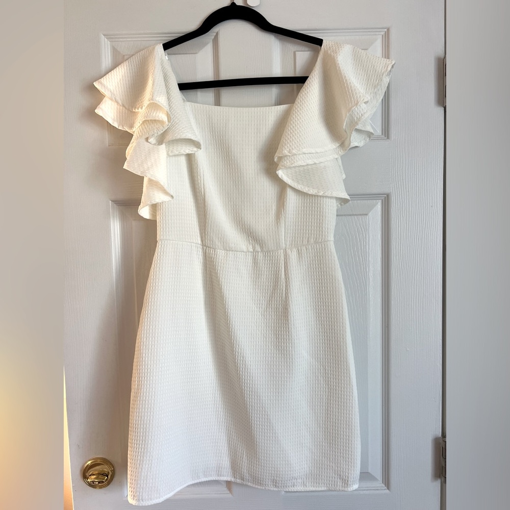 Small SHE+SKY white dress